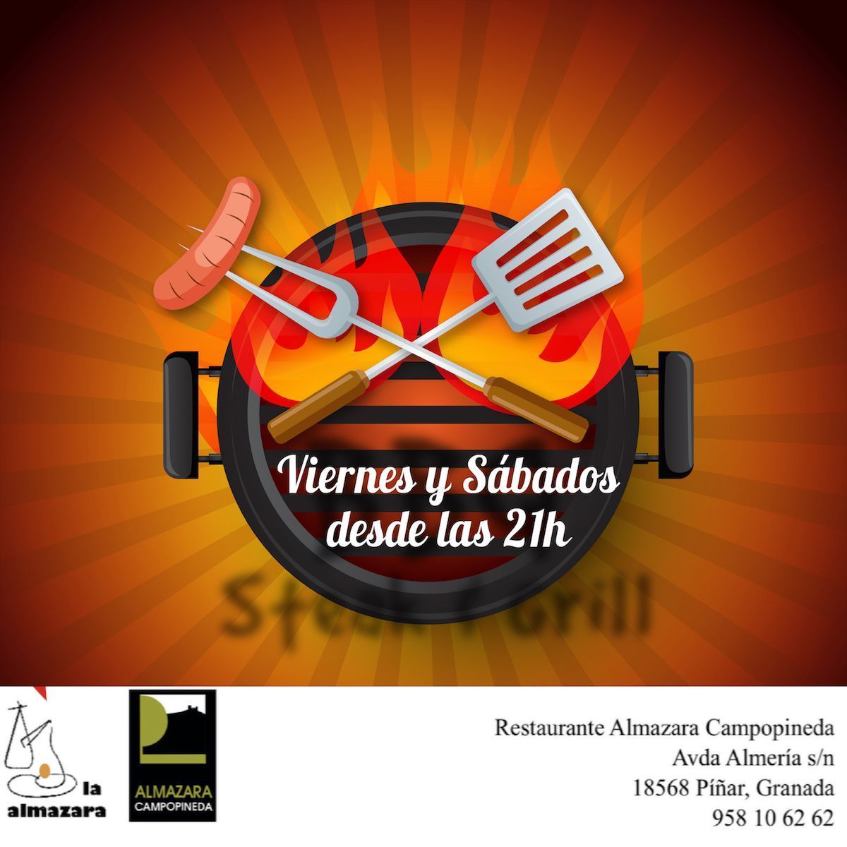 Verano en Campopineda: terraza y barbacoa